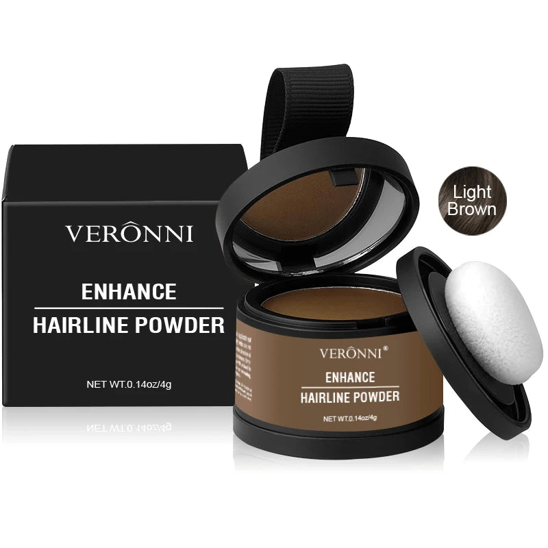 14 Color Hair Line Powder Black Root up Natural Instant Waterproof Hairline Shadow Concealer