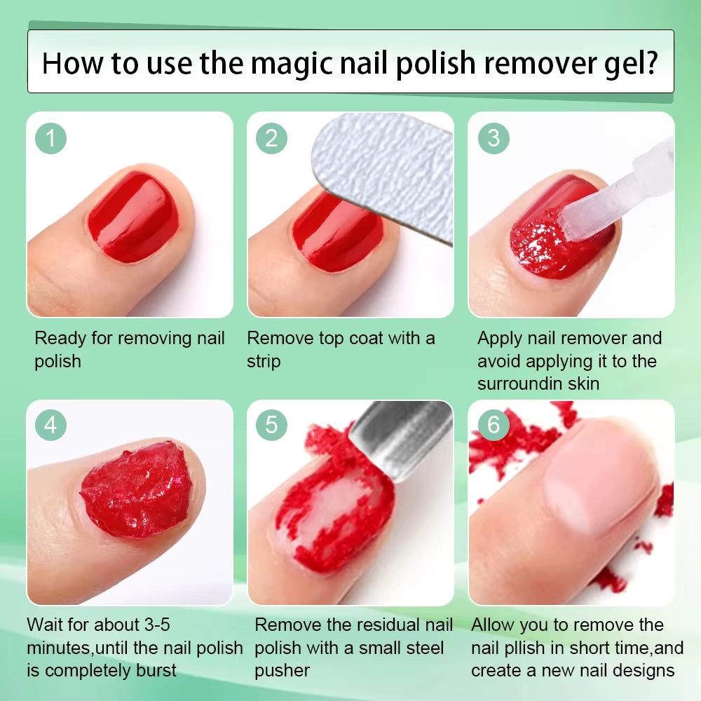 15Ml Magic Remover Nail Gel Polish Remover