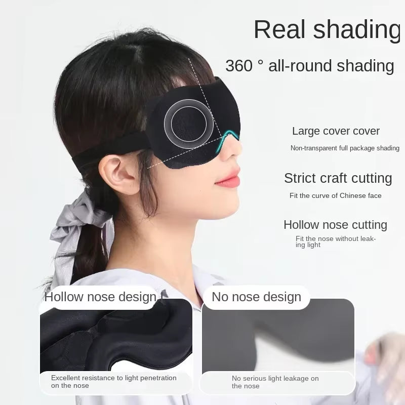 3D Sleeping Mask - Block Out Light Sleep Mask for Eyes