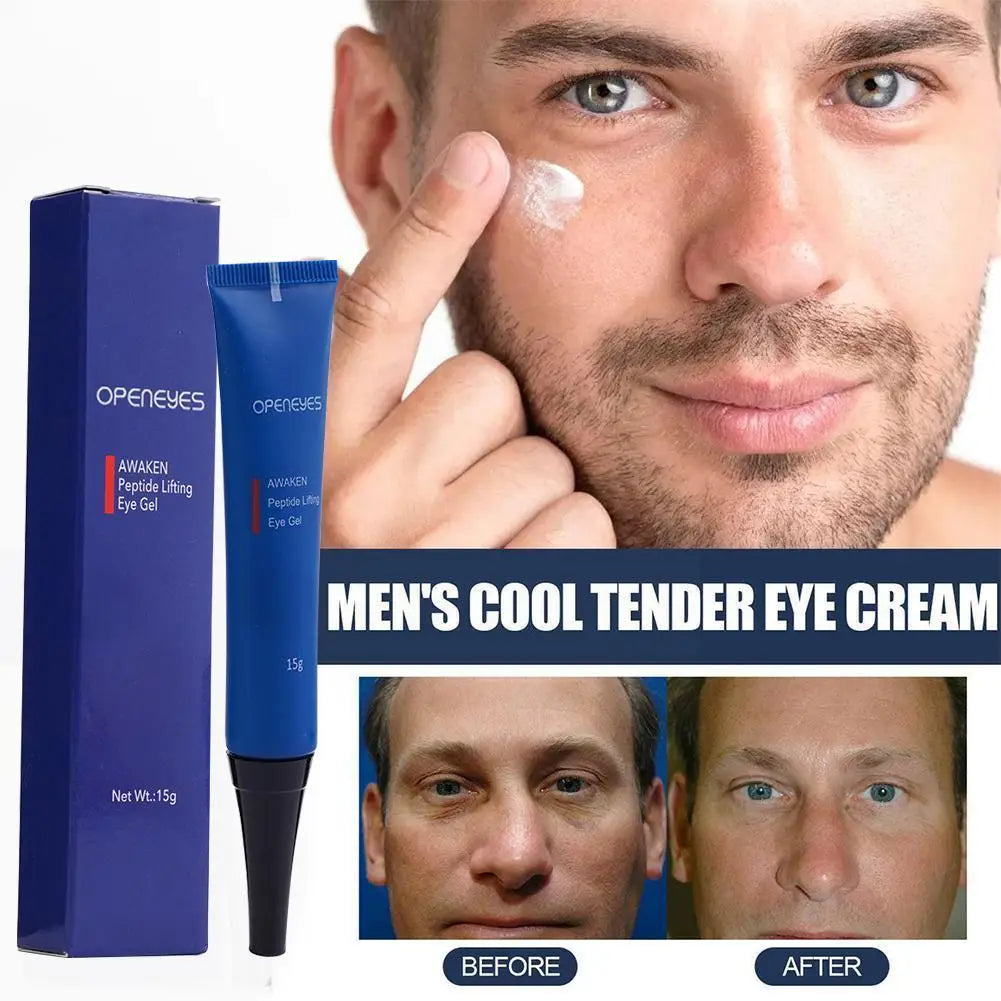Awaken Peptide Lifting Eye Gel for Men - Anti-Puffiness Eye Cream