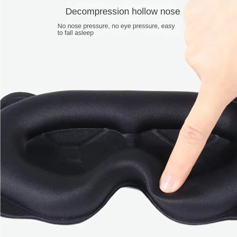 3D Sleeping Mask - Block Out Light Sleep Mask for Eyes