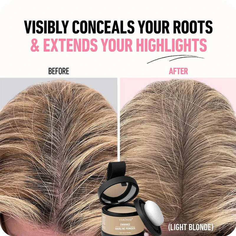 14 Color Hair Line Powder Black Root up Natural Instant Waterproof Hairline Shadow Concealer